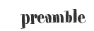 preamble